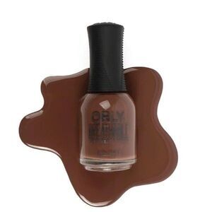 ORLY Breathable Nail Lacquer Rich Umber .6 fl oz#2010018 NEW Sealed Brown 1 step